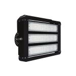 Ledvance LED Valonheitin Eco High Power Musta 300W 40500lm 90D - 840 Kylmä Valkoinen | IP65 - Symmetrinen