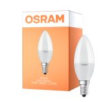 Osram LED Star Classic E14 Kynttilä Matta 7.5W 806lm - 827 Erittäin Lämmin Valkoinen | Korvaa 60W