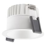 Ledvance LED Kohdevalaisin Tummalight Aluminium Valkoinen 8W 640lm 36D - 927 Erittäin Lämmin Valkoinen | Odetnij 68mm - IP44 - Paras Värintoisto - Himmennettävä