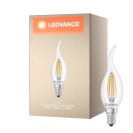 Ledvance Classic LED E14 Kynttilä Filament Kirkas 3.4W 470lm - 827 Erittäin Lämmin Valkoinen | Korvaa 40W