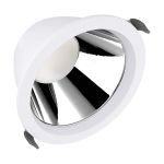 Ledvance LED Alasvalo Comfort Aluminium Valkoinen 18W 2160lm 55D - 930-940 CCT | 160mm - Odetnij 150mm - IP44 - Paras Värintoisto - UGR<19 - Zigbee Himmennettävä 