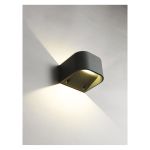 Ansell LED Seinävalaisin Gila Grafiitti 11W 512lm - 940 Kylmä Valkoinen | IP55 - Paras Värintoisto