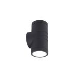 Ansell Seinävalaisin Reef Musta Up & Down - Ulkona - 10W 885lm 90D - 830-840-860 CCT | IP65