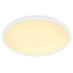 Nordlux LED Bulkhead Oja 60 38W 827 2700lm Valkoinen IP20 | 3-vaiheinen Himmennettävä - Erittäin Lämmin Valkoinen