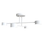 Emibig Kattovalo Halo Teräs Valkoinen | Sopii 4x GX53 - Max 8W