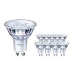 Monipakkaus 10x Philips Corepro LED Kohdevalaisin GU10 PAR16 4.6W 370lm 36D - 830 Lämmin Valkoinen | Korvaa 50W