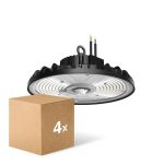 Monipakkaus 4x Noxion LED Highbay Ecowhite V2.0 200W 32000lm 120D - 840 Kylmä Valkoinen | IP65 - 1-10V Himmennettävä