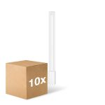 Monipakkaus 10x Ledvance Dulux-L LED 18W - 840 Kylmä Valkoinen | 4-Nastaa - Korvaa 36W