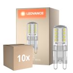 Monipakkaus 10x Ledvance Performance LED Capsule Kirkas G9 2.6W 320lm - 840 Kylmä Valkoinen | Korvaa 30W