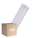 Monipakkaus 10x Osram Dulux-T LED 9W 1100lm - 840 Kylmä Valkoinen | 2-Nastaa - Korvaa 26W