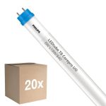 Monipakkaus 20x Philips LED Putki T8 CorePro (EM/Mains) High Output 8W 900lm - 840 Kylmä Valkoinen | 60cm - Korvaa 18W