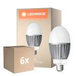 Monipakkaus 6x Ledvance LED Lamppu HQL LED P E27 29W 3600lm - 827 Erittäin Lämmin Valkoinen | Korvaa 80W