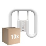 Monipakkaus 10x Ledvance DULUX-SQ LED 13W - 830 Lämmin Valkoinen | 2-Nastaa - Korvaa 28W