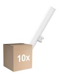 Monipakkaus 10x Osram LEDinestra HD Lighting S14d 3W 275lm - 927 Erittäin Lämmin Valkoinen | Paras Värintoisto - Himmennettävä - Korvaa 27W