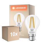 Monipakkaus 10x Ledvance Classic LED B22 Päärynä Filament Kirkas 5.9W 806lm - 827 Erittäin Lämmin Valkoinen | Himmennettävä - Korvaa 60W