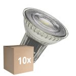 Monipakkaus 10x Ledvance LED Kohdevalaisin GU10 PAR16 6.1W 575lm 36D - 930 Lämmin Valkoinen | Paras Värintoisto - Himmennettävä - Korvaa 80W