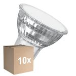 Monipakkaus 10x Ledvance LED Kohdevalaisin GU10 PAR16 5.6W 620lm 120D - 830 Lämmin Valkoinen | Korvaa 80W