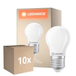 Monipakkaus 10x Ledvance Classic LED E27 Päärynä Matta 1.8W 250lm - 827 Erittäin Lämmin Valkoinen | Himmennettävä - Korvaa 25W