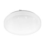 Eglo Seinä ja Kattovalo Frania-S Teräs Valkoinen 10W 1100lm - 830 Lämmin Valkoinen | IP20 