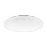 Eglo Seinä ja Kattovalo Frania-S Teräs Valkoinen 5.5W 600lm - 830 Lämmin Valkoinen | IP20 