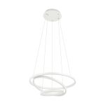 Eglo Riippuvalaisin Lobinero-Z Aluminium Teräs Valkoinen 40W 6100lm - 830-865 Säädettävä Valkoinen | IP20 - Zigbee Himmennettävä