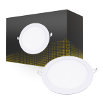 Bright Choice LED Alasvalo UltraSlim 15W 1200lm 110D - 840 Kylmä Valkoinen | 190mm - Odetnij 175mm
