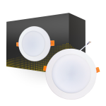 Bright Choice LED Alasvalo 18W 1620lm 120D - 840 Kylmä Valkoinen | Odetnij 175mm - Korvaa 2x18W