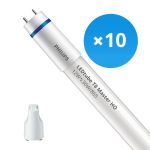 Monipakkaus 10x Philips LED Putki T8 MASTER (EM/Mains) High Output 12W 1575lm - 865 Päivänvalo Valkoinen | 90cm - Korvaa 30W