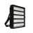 Ledvance LED Valonheitin Eco High Power Musta 500W 61000lm 30D - 840 Kylmä Valkoinen | IP65 - Symmetrinen