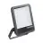 Ledvance LED Valonheitin Aluminium Musta 133W 18600lm 100D - 830 Lämmin Valkoinen | IP66 - Symmetrinen