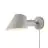 DFTP by Nordlux LED Seinävalaisin Stay Aluminium Harmaa | Sopii E27