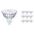 Monipakkaus 10x Philips Master Value LED Kohdevalaisin GU5.3 MR16 5.8W 490lm 36D - 940 Kylmä Valkoinen | Paras Värintoisto - Himmennettävä - Korvaa 35W