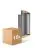 Monipakkaus 10x Nordlux Nico Seinävalaisin Aluminium Antrasiitti Up & Down | IP54 - Sopii 2x GU10