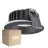 Monipakkaus 10x Ledvance LED Kohdevalaisin Air Fix Aluminium Musta 6W 480lm 36D - 927 Erittäin Lämmin Valkoinen | Odetnij 68mm - IP65 - Paras Värintoisto - Himmennettävä
