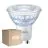 Monipakkaus 10x Philips MASTER Value LED Kohdevalaisin GU10 PAR16 5.5W 575lm 36D - 940 Kylmä Valkoinen | Paras Värintoisto - Himmennettävä - Korvaa 80W