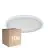 Monipakkaus 10x D'Lite Kattovalo Luma Valkoinen 18W 1700lm - 827 Erittäin Lämmin Valkoinen | IP44 - 29cm