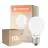 Monipakkaus 10x Ledvance Classic LED E27 Päärynä Matta 5.9W 806lm - 827 Erittäin Lämmin Valkoinen | Korvaa 60W