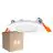 Monipakkaus 6x Ledvance LED Alasvalo Slim Recess Valkoinen 4.5W 240lm 110D - 840 Kylmä Valkoinen | 85mm - Odetnij 72mm