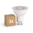 Monipakkaus 3x Sylvania RefLED ES50 LED Kohdevalaisin GU10 PAR16 230lm 36D - 830 Lämmin Valkoinen | Korvaa 25W