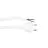 Noxion Euro Virtajohto - C7 Europlug + Avoimet päät - Valkoinen 2m - 2 pole 0,75mm2