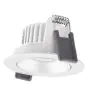 Ledvance LED Kohdevalaisin Adjust Aluminium Valkoinen 8W 680lm 36D - 930 Lämmin Valkoinen | Odetnij 68mm - IP20 - Paras Värintoisto - Himmennettävä