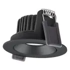 Ledvance LED Kohdevalaisin Adjust Aluminium Musta 8W 640lm 36D - 927 Erittäin Lämmin Valkoinen | Odetnij 68mm - IP20 - Paras Värintoisto - Himmennettävä