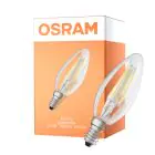 Osram LED Superstar Classic E14 Kynttilä Filament Kirkas 2.2W 300lm - 927 Erittäin Lämmin Valkoinen | Himmennettävä -  Korvaa 25W