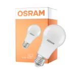 Osram Classic LED E27 Päärynä Matta 8.8W 806lm - 840 Kylmä Valkoinen | Liike- Ja Valotunnistin - Korvaa 60W