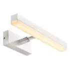 Nordlux Otis 40 Seinävalaisin Aluminium Valkoinen 14W 1300lm 930 Lämmin Valkoinen | IP44 - Paras Värintoisto - 3Step Himmennettävä