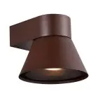 Nordlux Kyklop Cone Seinävalaisin Aluminium Ruosteinen | Sopii GU10