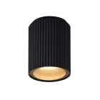 Nordlux Kyklop Kattovalo Aluminium ja Lasi Musta | 86mm - IP54 - Sopii GU10