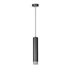 Emibig Riippuvalaisin Kibo Teräs Musta | Sopii 1x GU10 - Max 10W