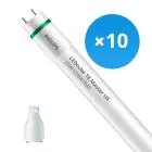 Monipakkaus 10x Philips LED Putki T8 MASTER (EM/Mains) Ultra Efficiency 20W 3700lm - 840 Kylmä Valkoinen | 150cm - Korvaa 58W