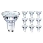Monipakkaus 10x Philips Corepro LED Kohdevalaisin GU10 PAR16 4.9W 460lm 36D - 830 Lämmin Valkoinen | Korvaa 65W